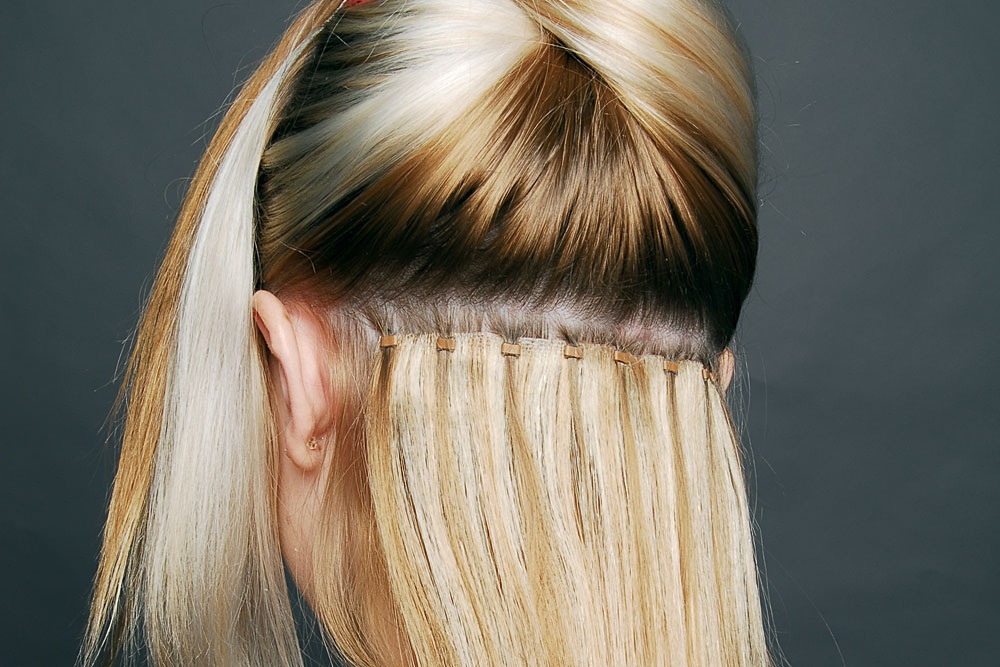 Trending Hair Ideas Using Colored Hair Extension Clip-in Streaks Hair Extensions Near Me Prices