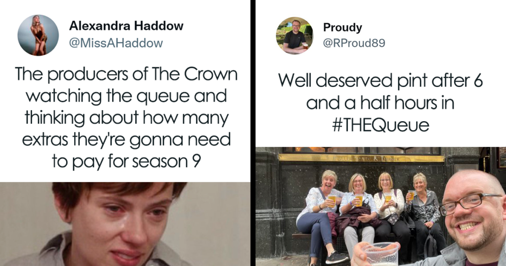 The Queue Queen Elizabeth British Twitter Fb58 1024x538