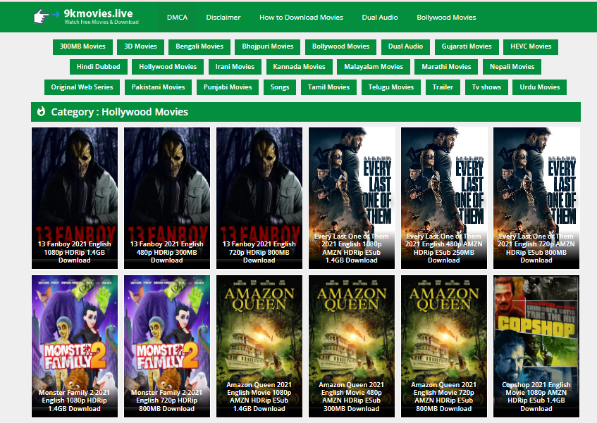 9kmovies.hollywood